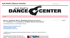 Desktop Screenshot of julikellsdancecenter.com